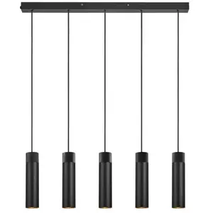 nordlux Tilo Suspension GU10  à 5 sources lumineuse, 2410483003, pas cher