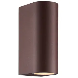 Nordlux Applique d'extérieur Dion Double, rouille, GU10, aluminium, IP... pas cher
