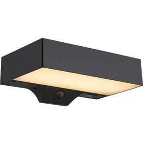 nordlux Monay Applique murale ronde solaire à détecteur, LED, 25183410... pas cher
