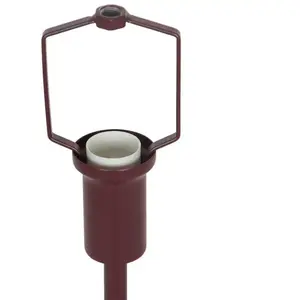 Nordlux Lampe à poser ELLEN Mini Métal Bordeaux, H.25 IP20 E14 / Intérieur pas cher
