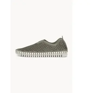 Basket - ILSE JACOBSEN - 137666 - Vert - Femme - Lacets - Plat pas cher