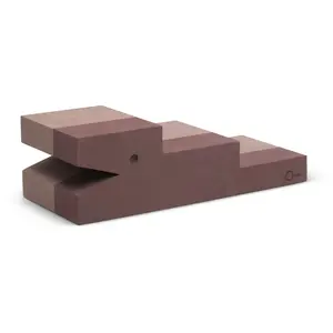BObles - Module de motricité Crocodile en EVA Rose M pas cher