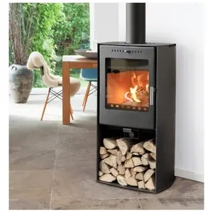 Poêle à bois Aduro 19 - Gris anthracite pas cher