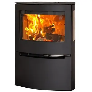 Comparateur de prix : Poêle à bois - ADURO 21 - 50240 - 6,5 KW - Noir