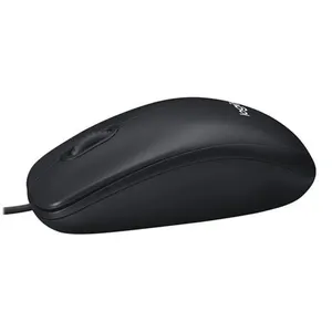 Logitech M100 - Souris - pleine taille - droitiers et gauchers - optique - 3 boutons - filaire - USB - noir pas cher