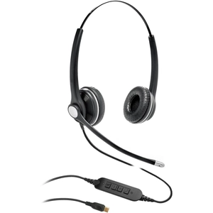 eSTUFF GLB240450 écouteur/casque Avec fil Arceau Bureau/Centre d'appel...