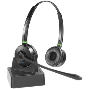 eSTUFF eSTUFF GLB245500 casque Sans fil Arceau Bureau/Centre d'appels Bluetooth Noir pas cher