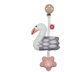 ELEMENTS FOR KIDS Hochet ? Clip Tinka Cygne Clair pas cher