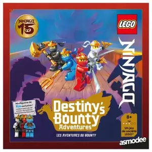 Asmodee Lego NINJAGO - Jeux de société - Aventures au QG des ninjas pas cher