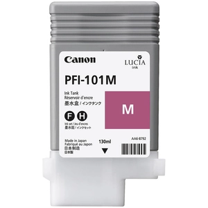 Canon LUCIA PFI-101 M - 130 ml - magenta - original - réservoir d'encre - pour imagePROGRAF iPF5000, iPF5100, iPF6000S, iPF6100, iPF6200Vendu parfnac