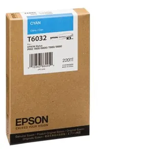 Epson T6032 - 220 ml - cyan - original - cartouche d'encre - pour Stylus Pro 7800, Pro 7880, Pro 9800, Pro 9880 pas cher