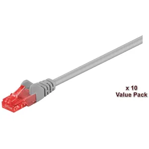Comparateur de prix : Eet nordic MicroConnect MicroConnect - U/UTP CAT6 1M Grey 10 Pack - Câbles réseau