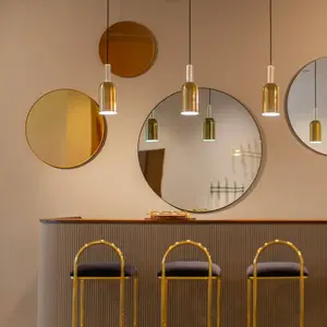 AYTM miroir Circum, rose, Ø 70 cm, verre, bois MDFVendu parluminaire