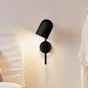 Comparateur de prix : Applique murale AYTM Luceo, noir, avec connecteur