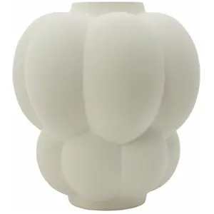 Vase en grès crème 35 x 32 cm Uva L - AYTM