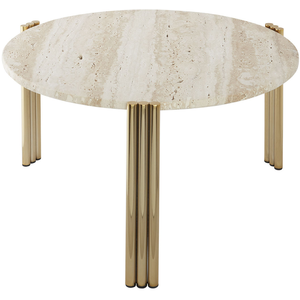 AYTM - Table basse Tribus - Beige - Pierre TravertinVendu parmade-in-design