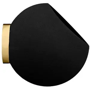 AYTM pot de fleurs mural Globe, Ø 17 cm, noir, aluminium pas cher