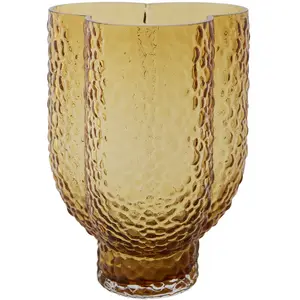 AYTM - Vase Arura - Orange - Verre soufflé bouche