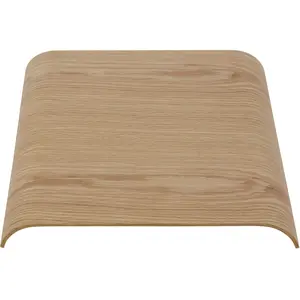 Plateau AYTM Curva, couleur chêne, 33 x 32 x 4 cm, bois pas cher