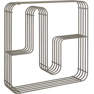 Comparateur de prix : AYTM - Etagère murale Curva - Beige - Acier