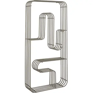 Comparateur de prix : AYTM - Etagère murale Curva - Beige - Acier