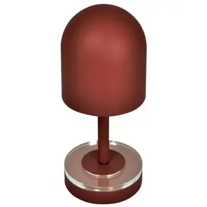 luminaire rechargeable AYTM Luceo, marron, métal, 24 cm, à intensité v... pas cher