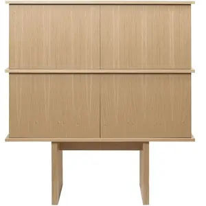 Commode en chêne naturel 100x109cm Stilt - Ferm Living pas cher