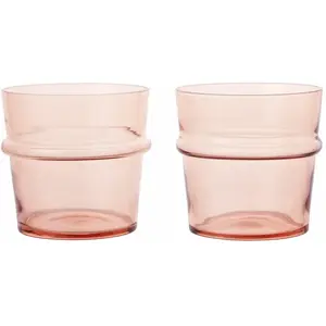 Ferm Living - Verres Boya - Set de 2  Framboise S