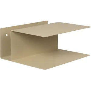 Ferm Living - Table de chevet murale Lager - Beige - Fer thermolaqué pas cher
