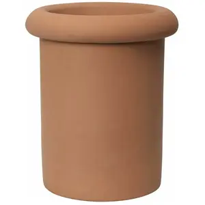 Comparateur de prix : Ferm Living - Pot de fleurs Rollo - Orange - Terre cuite