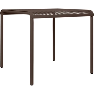 Table en fer chocolat 80x74cm Dapple - Ferm living pas cher