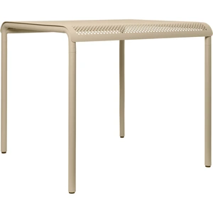 Table en fer beige 80x74cm Dapple - Ferm living pas cher