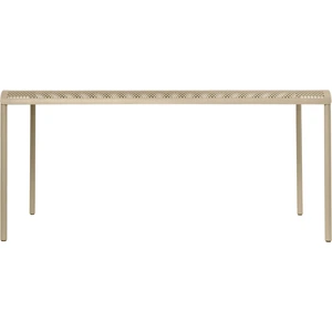 Table en fer beige 160x74cm Dapple - Ferm living pas cher