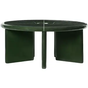 Ferm Living - Table basse Deya - Vert - BétonVendu parmade-in-design