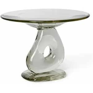 Ferm Living - Plat de présentation Damo - Transparent - Verre soufflé ...Vendu parmade-in-design