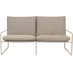 Canapé Desert Dolce 2 places - cashmere Ferm LIVING pas cher