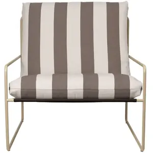 Housse de coussin Desert Ferm Living Chocolat taille unique pas cher