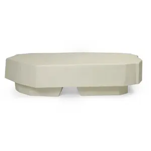Ferm Living - Table basse Staffa Ivoire taille unique pas cher