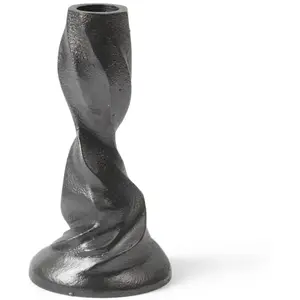ferm LIVING Bougeoir Gale, noir, 13,2 cm, aluminiumVendu parsmallable