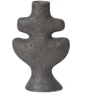 Ferm Living - Bougeoir Yara Gris foncé SVendu parsmallable