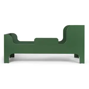 Lit enfant en mdf vert 166x76cm Sill - Ferm living pas cher