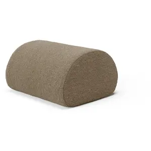 Pouf d'extérieur en bouclettes sable Rouli - Ferm living pas cher