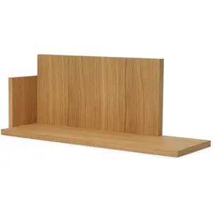Etagère murale en chêne 15,5x40cm Stagger - Ferm living pas cher