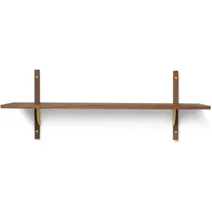 Etagère murale en chêne foncé 26,1cm Sector - Ferm living