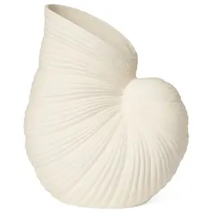 Vase coquillage blanc cassé 26,5cm Shell - Ferm Living