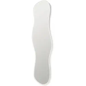 Miroir organique bordure laiton 40x164,8cm Pond - Ferm LivingVendu parsmallable