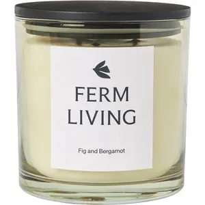 Ferm Living - Bougie parfumée Vitto - Blanc - Cire de colzaVendu parmade-in-design