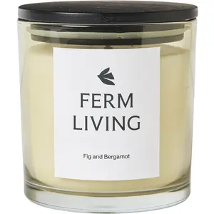 Ferm Living - Bougie parfumée Vitto - Blanc - Cire de colzaVendu parmade-in-design