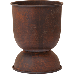 Ferm Living - Pot de fleurs Hourglass - Marron - Acier - Designer Trin... pas cher