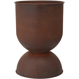 Ferm Living - Pot de fleurs Hourglass - Marron - Acier - Designer Trin... pas cher